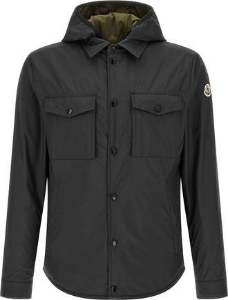 Moncler Multicolor Polyester Shell Mens Jacket