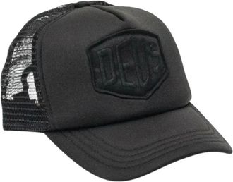 Deus Baylands Trucker Hat - Heren - Petten - Zwart - ONE Size - Nylon - Accessoires