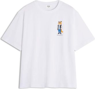 Maison Kitsun&eacute; Hombre, Camisetas, Blanco, Talla: M