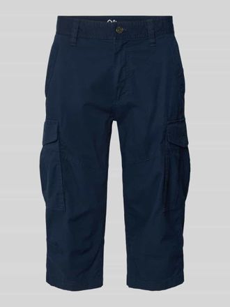 s.Oliver Black Label Relaxed Fit Cargoshorts aus Baumwoll-Mix in Blau, Gr&ouml;&szlig;e 31