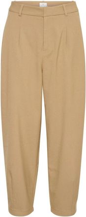 Kaffe Wide Broeken - Dames - Wijde Broeken - Bruin - 2XL - Broeken