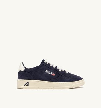 Autry SNEAKERS MEDALIST LOW IN SUEDE SPACE E BIANCO