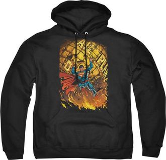 Gildan Superman Superman 1 Adult Pull Over Hoodie / Hooded Sweatshirt