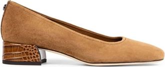 Donald J Pliner Womens Dreww Pump In Saddle Suede