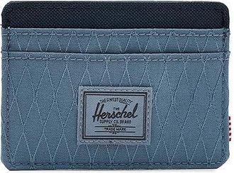 Herschel Charlie Cardholder Wallet Handbags Blue Mirage Diamond/Sea Storm