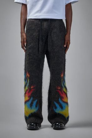 Casablanca Mohair Pants Laurel Flame