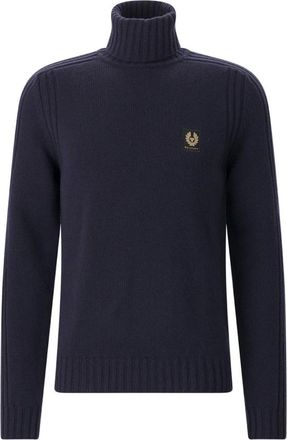 Belstaff Maglione a collo alto - - Knitwear - Uomo - Blu - S