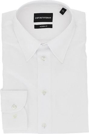 Emporio Armani Cotton twill Modern Fit shirt Man 39