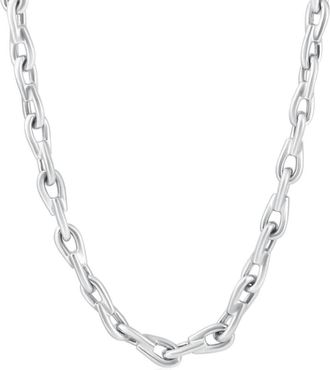 Pompeii3 Mens 14k Gold (137gram) or Platinum (257gram) 7.5mm Link Chain Necklace 24