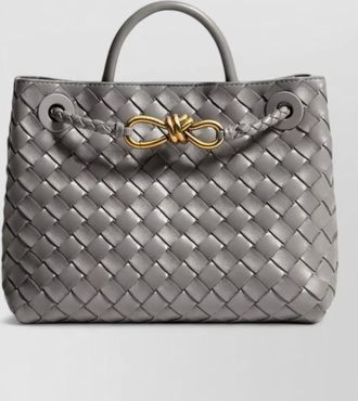 Bottega Veneta andiamo small leather tote bag