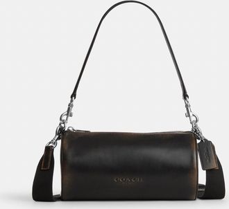 Coach Andre Barrel Bag 24 In Loved Leather
