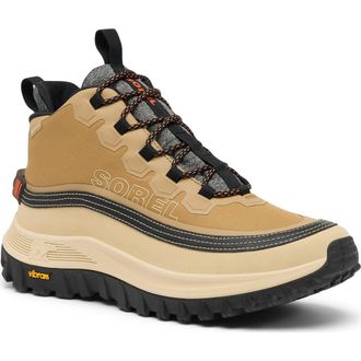 Sorel CALLSIGN HORIZON Mid GTX Gore-Tex Waterproof Sneaker in Caribou Buff/Caribou Beige at Nordstrom Rack, Size 12
