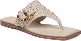 Franco Sarto Mavie Flip Flop in Linen White at Nordstrom, Size 8.5