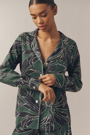 The Upside Tamara Rio Short-Sleeve Buttondown Top