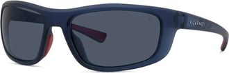 Vuarnet Racing 10 Zonnebril - Heren - Zonnebrillen - Blauw - 61 MM - Nylon - Accessoires