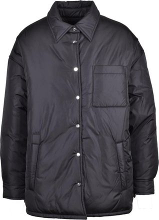 Add Nylon Bright Down Jacket - Dames - Gewatteerde jassen - Zwart - M - Nylon - Jassen