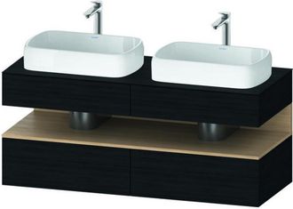 Duravit Qatego Consola Mueble Bajo Lavabo, 2 Extensiones, 2 - Duravit