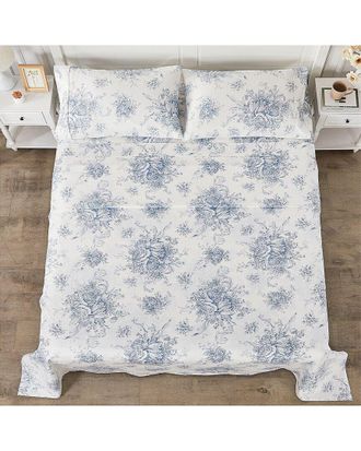 Melange Home 400 Thread Count Toile Sheet Set