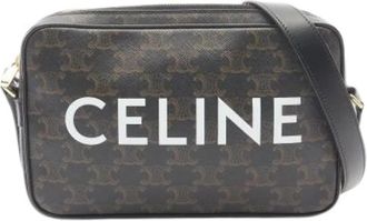 Celine Pre-owned Vintage Crossbody Tas - Dames - Vintage Schoudertas - Zwart - ONE Size - Leer - Vintage