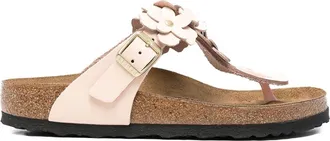Birkenstock Floral Details Gizeh Thong Sandals