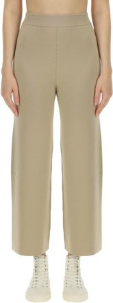 Kenzo Beige Relaxed Flat Front Pants