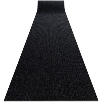 RugsX Rugsx - Runner - Doormat antislip ceylon outdoor, indoor anthracite 0923 100cm black 100x300 cm