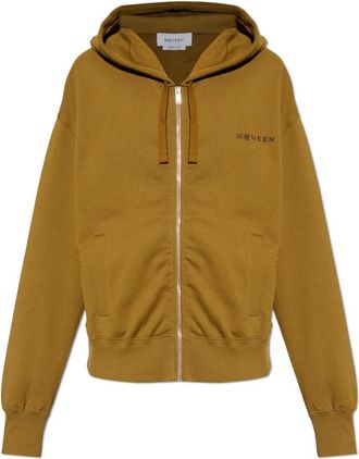 Alexander McQueen Hombre, Sudaderas, Marr&oacute;n, Talla: XL