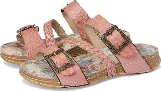 L'Artiste by Spring Step Astra Womens Shoes Pink : EU 37 (US Womens 6.5-7) M, Leather