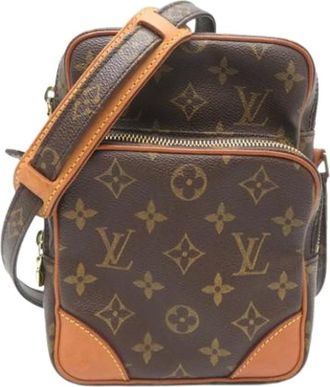 Louis Vuitton Pre-owned Cross Body Bags, female, Brown, Size: ONE SIZE Pre-owned Vintage Monogram Shoulder Bag