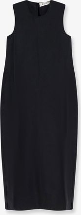 R&oacute;he Vestito lungo Hourglass in misto lino e seta - ROHE - gender_Woman