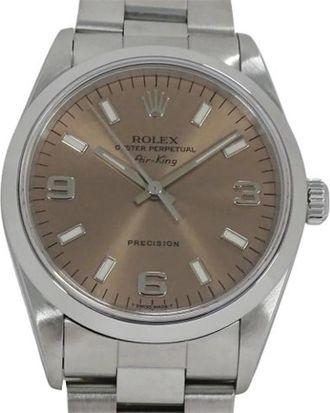 Rolex Pre-owned Vintage 14000 Polshorloge - Heren - Vintage Horloges - Roze - ONE Size - Vintage