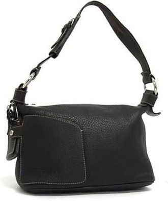 Bally Leather Handbag Shoulder Bag Tote Bag (Pre-Owned)