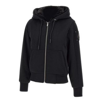 Moose Knuckles Zip-throughs, female, Black, Size: XS Classic Bunny