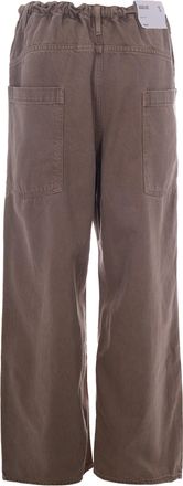 A Gold E Womens Jeans Shaw Denim Brown Lyocell Cotton