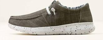 Ariat Mens Hilo Casual Shoes In Grey Noir / Shattered Charcoal
