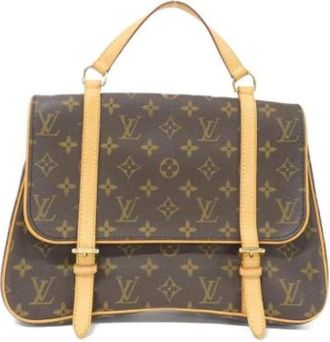 Louis Vuitton Pre-owned Handbags, female, Brown, Size: ONE SIZE Pre-owned Canvas louis-vuitton-bags