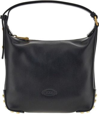 Tod's Leather Metal Dots Mini Bag Woman One Size