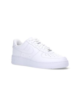 Nike Smooth Leather Low-Top Sneaker - White