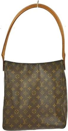 Louis Vuitton Pre-owned Shoulder Bags, female, Brown, Size: ONE SIZE Pre-owned Vintage Canvas Shoulder Bag