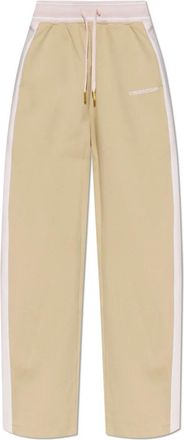 Casablanca Rechte sweatpants - Dames - Sweatpants - Beige - M - Broeken