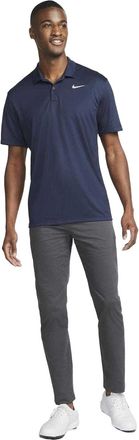 Nike Heren Victory Dri-FIT Golf Poloshirt (Marine, Wit)