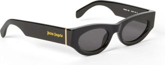 Palm Angels Griffith Grey Oval Unisex Sunglasses PERI088 1007 48