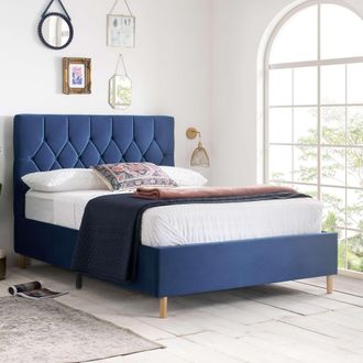 Birlea Loxley Bed in Blue | Size: King