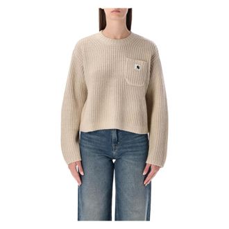 Carhartt Work in Progress Donna, Maglie, Beige, M, new