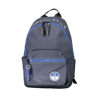 North Sails Blauwe Polyester Heren Rugzak - Heren - Rugzakken - Blauw - ONE Size - Polyester - Tassen