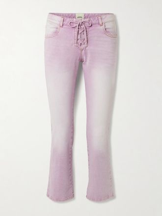 Isabel Marant Jeans Svasati Con Lacci Valen - Rosa