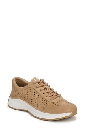 Naturalizer Perforated Sneaker in Dune Dust Tan at Nordstrom, Size 9.5