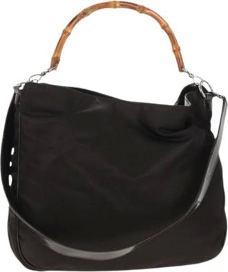 Gucci Pre-owned Shoulder Bags, female, Brown, Size: ONE SIZE Pre-owned Vintage Shoulder Bag