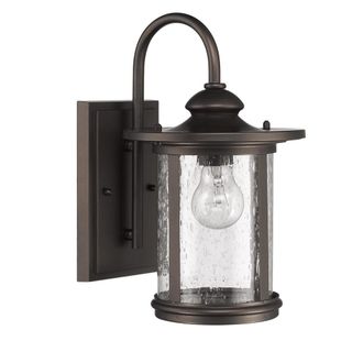 Chloe Lighting COLE Transitional 1 Light Rubbed Bronze Outdoor Wall Sconce 16 Height