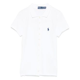 Ralph Lauren Polo Shirts, female, White, XS, Polo